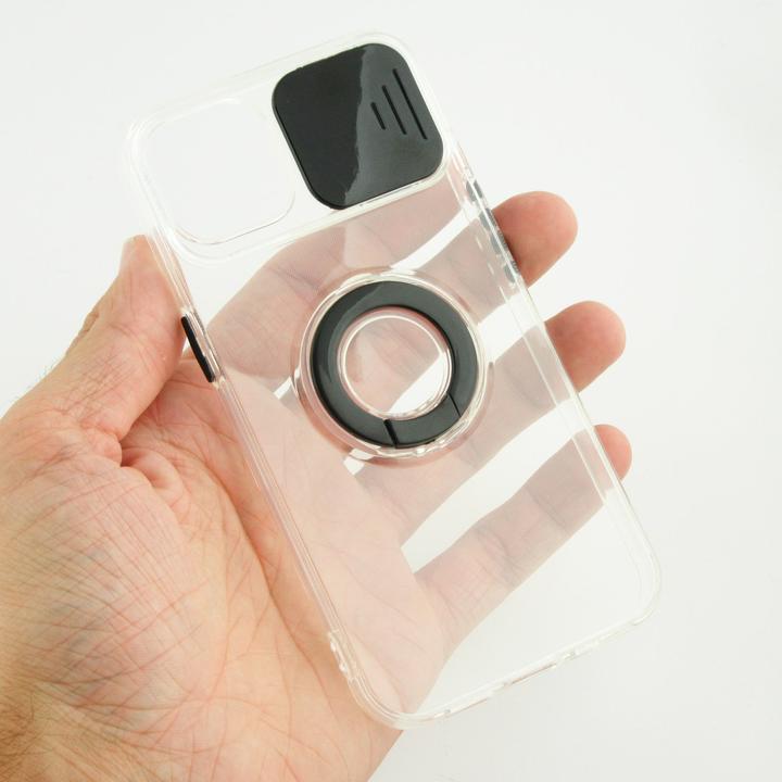 Immagine prodotto PhoneLook Coperchio con cursore della fotocamera e anello (Apple iPhone 14 Plus)