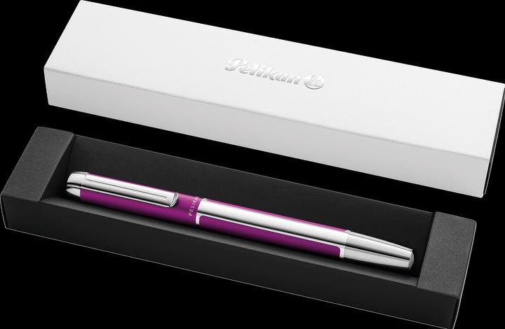 Produktbild Pelikan Pura® Füllhalter Violett Feder M in Geschenketui (Violett, 1 x)