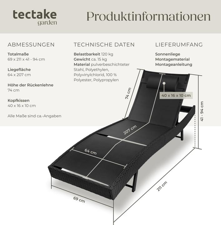 Image du produit tectake Moana (211 cm)