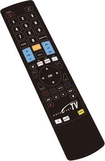 Image du produit GBS G.B.S. Electronics UNIVERSAL TV ELEGANT IR Wireless Remote Control Buttons (Boutons de télécommande (Télécommande universelle, Infrarouge)