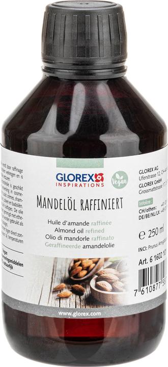 Produktbild Glorex Kosmetiköl Mandel raffiniert 250 ml (Körperöl, 250 ml)