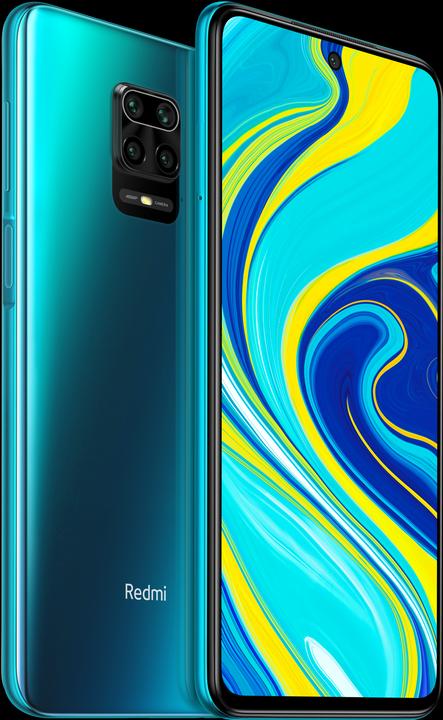Xiaomi Redmi Note 9S (64 GB, Aurora Blue, 6.67", Dual SIM + SD, 48 Mpx, 4G)
