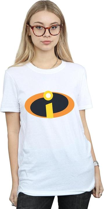 Immagine prodotto Disney The Incredibles Costume Logo Maglietta Ampia Donna (M)