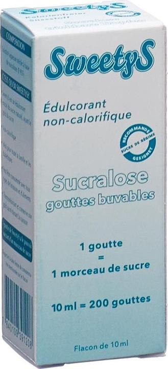 Actual product image Goodness SweetyS Sucralose Süssstoff (19 g)