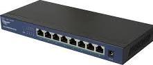 Actual product image Allnet Switch unmanaged Layer2 8 port o 8x 1GbE o Fanless o ALL-SG8008 (8 Ports)