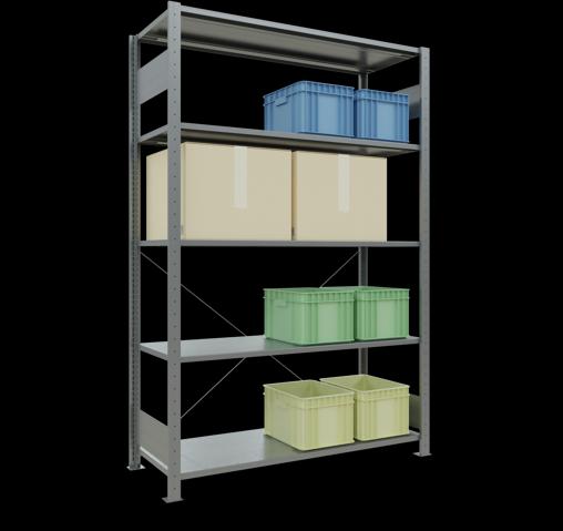 Actual product image Schulte Lagertechnik Boltless shelving
