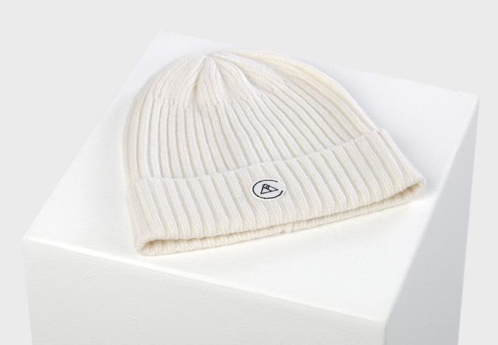 Actual product image Cash-Mere Kaschmir Fine Rib Mütze (One size)