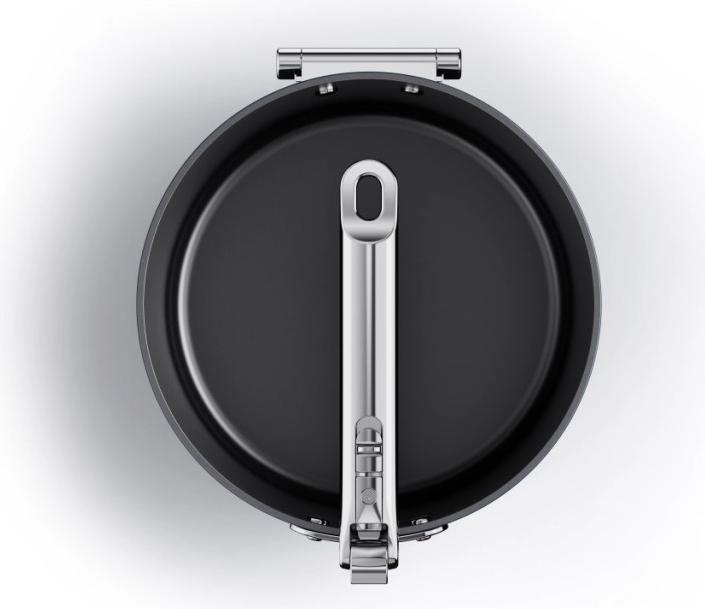 Actual product image Joseph Joseph Space saucepan retractable handle with lid D23cm (23 cm, Saucepan, Aluminium)