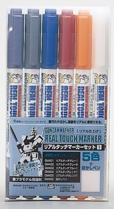 Produktbild Mr.Hobby Mr Hobby -Gunze Real Touch Marker Set 1