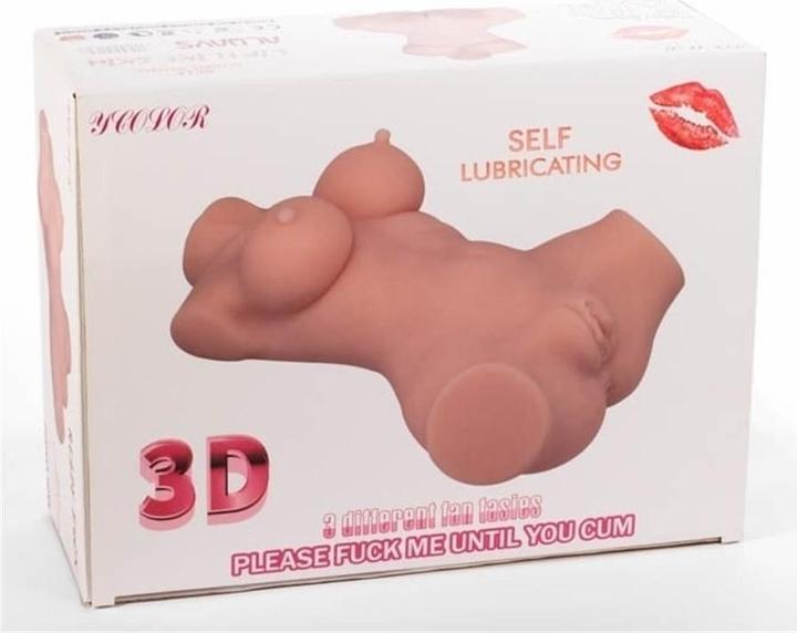 Actual product image Perfect Toys Realistic Mastubator Body with Fuck Power Vagina-Anus