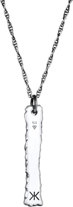 Image du produit Kuzzoi Collier Peace signe de paix chaîne figaro 925 argent (Argent sterling 925, 60 cm)