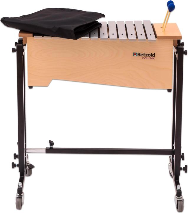 Image du produit Betzold Musik Métallophone alto + chariot à pied (Métallophone)