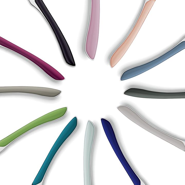 Kuppels Cutlery set 24 pieces wildberry 2214 Prisma (24 Piece, Cutlery set)