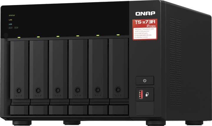Produktbild QNAP 6-bay NAS AMD Ryzen V1000