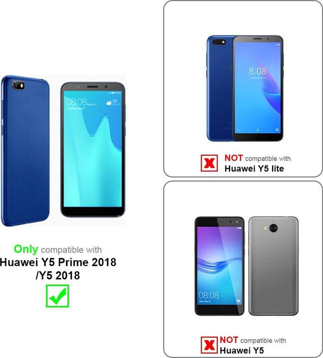 Produktbild Cadorabo Universale Schutzhülle Tasche mit Gürtelclip (Huawei Y5 (2018), Huawei Y5 Prime 2018)