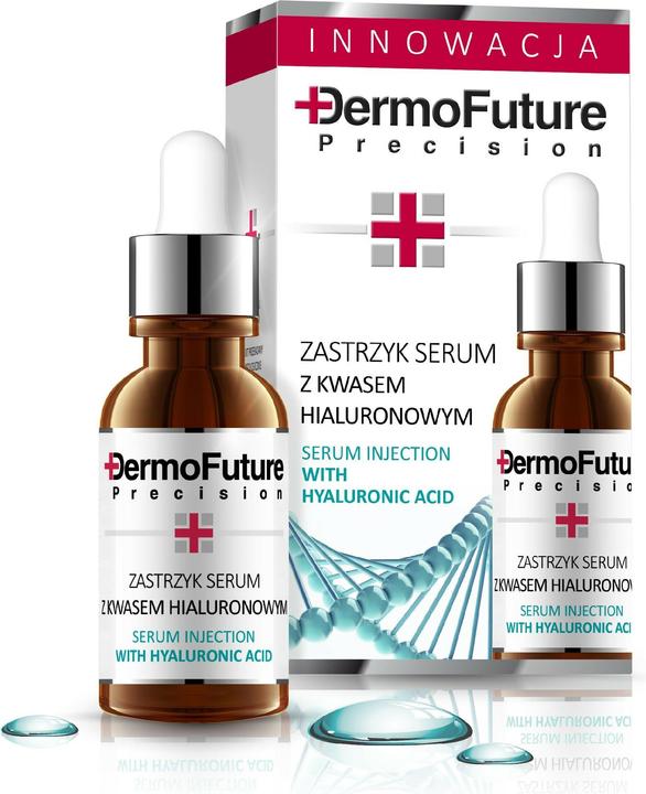 DermoFuture Serum Injection With Hyaluronic Acid facial treatment with hyaluronic acid 20ml (20 ml)