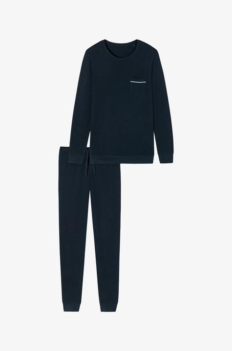 Image du produit Schiesser Pyjama "Fine Interlock" marine (XXL)