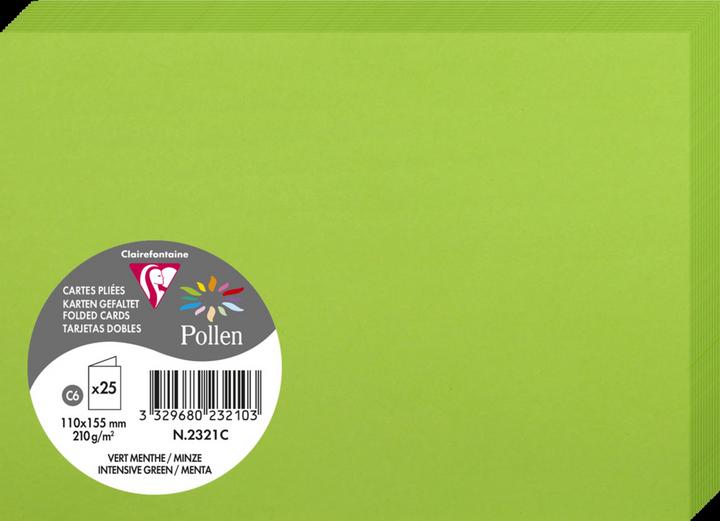 Actual product image Pollen Double card (210 g/m², 25 x, 111 x 158 mm)