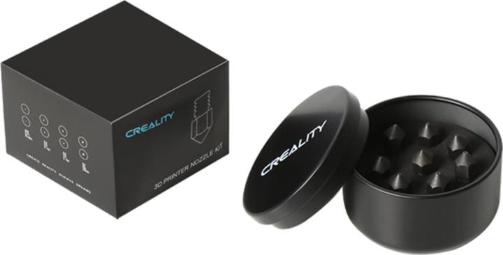 Immagine prodotto Creality Set di ugelli MK8 in acciaio temperato 8 pezzi (Spazzola)