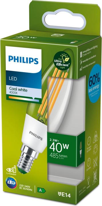 Immagine prodotto Philips Led Cla (E14, 2.30 W, 485 lm, 1 x, A)