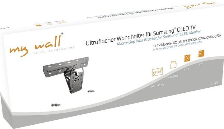 Image du produit myWall Support TV mural Inclinable+Pivotant, Rotatif (Mur, 65", 50 kg)