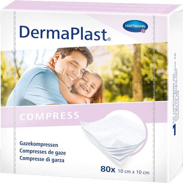 Produktbild DermaPlast Compress 10x10cm 80 Stk
