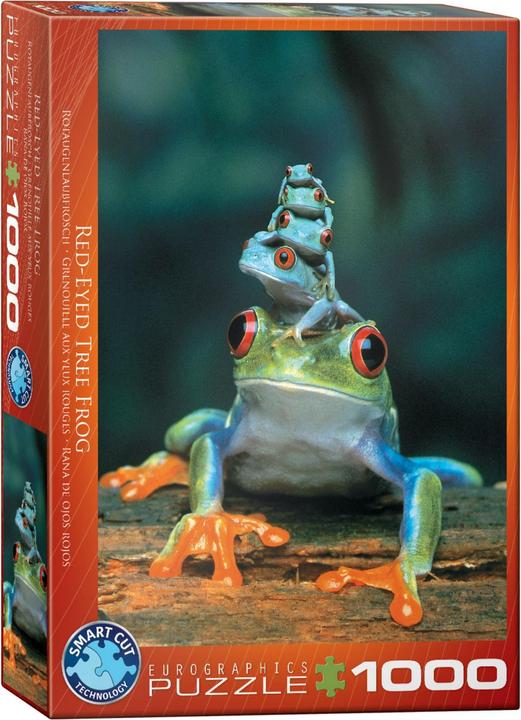 Actual product image Eurographics Red-eyed Tree Frog (1000 pieces)