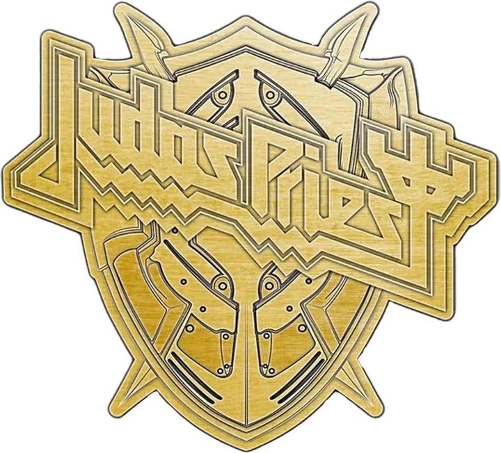 Judas Priest Abzeichen Invincible Shield Metall