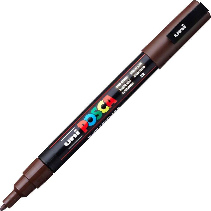 Produktbild Posca Fine Marker PC-3M (Braun, 1.30 mm, 1 x)