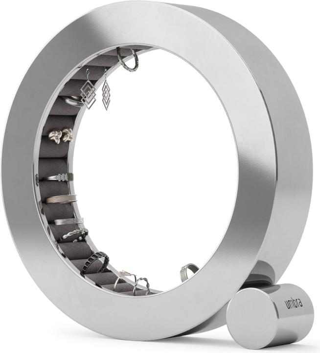Umbra Ferris Schmuck Organizer, Ringhalter aus Metall, Chrom Finish