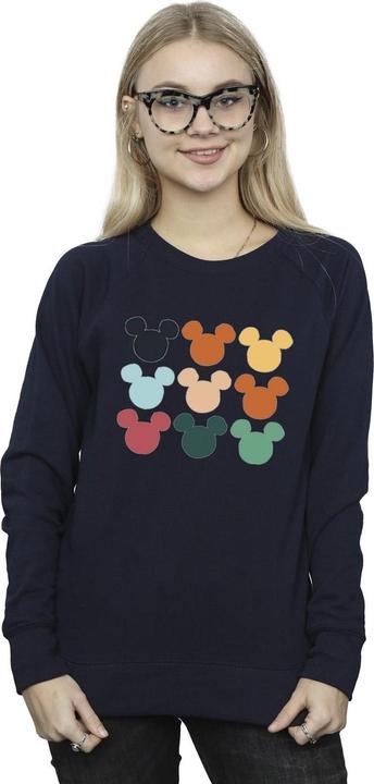 Immagine prodotto Disney Mickey Mouse Heads Square Felpa Donna (XXL)