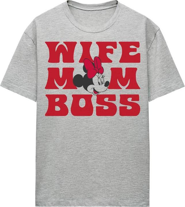 Minnie Mouse Wife Mom Boss TShirt