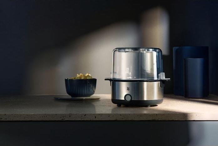 Image du produit WMF KITCHENminis Machine à pop-corn / Popcorn Maker avec couvercle et bol de service