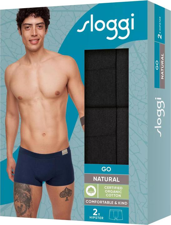 Produktbild Sloggi Go Natural (M, 2er Pack)