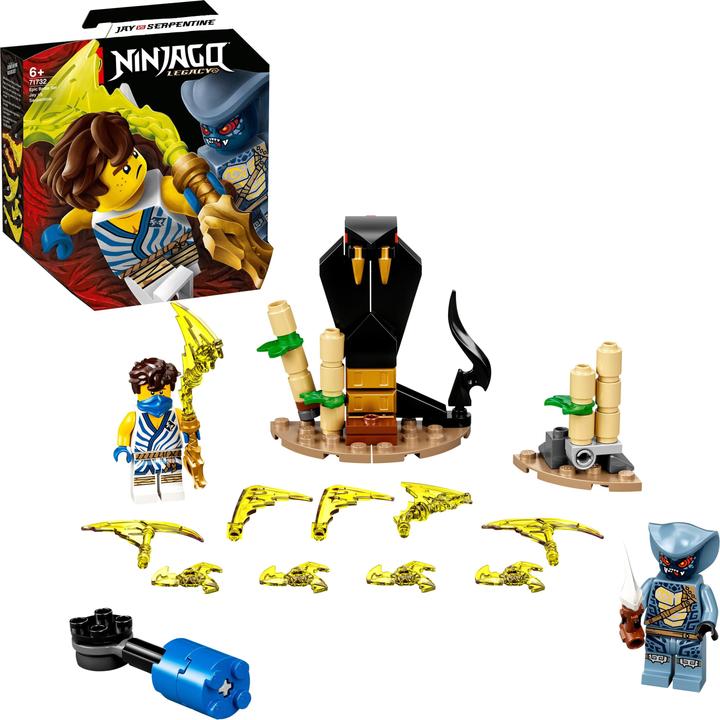 Produktbild LEGO Kampfset: Jay vs. Serpentine (71732, LEGO Ninjago)