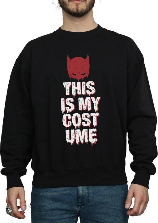 Image du produit Mens Batman This Is My Costume Cotton Sweatshirt (M)