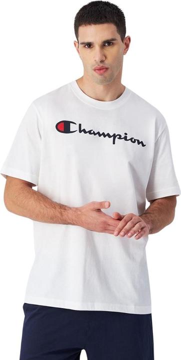 Champion Koszulka męska SS Tee biała 220256 WW001 M (M)