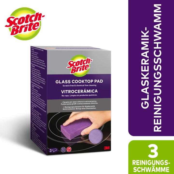 Actual product image Scotch-Brite Glass ceramic cleaning sponge (1 pcs.)