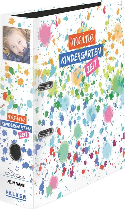 Produktbild Falken Klecks Motivordner 8,0 cm DIN A4 (A4, 80 mm, 10 Stück)
