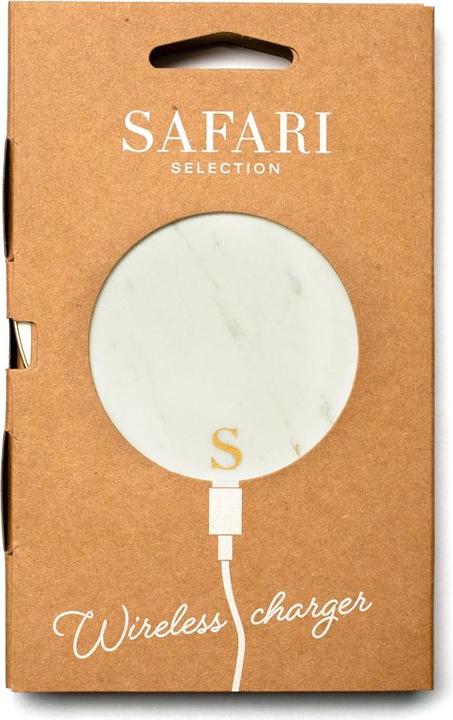 Produktbild Safari Selection Ladestation CIRCLE MARBLE weiss/klein gemustert (10 W)