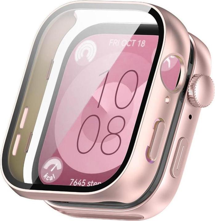 Actual product image Tech-Protect Defence360 case for Huawei Watch Fit 3 - pink