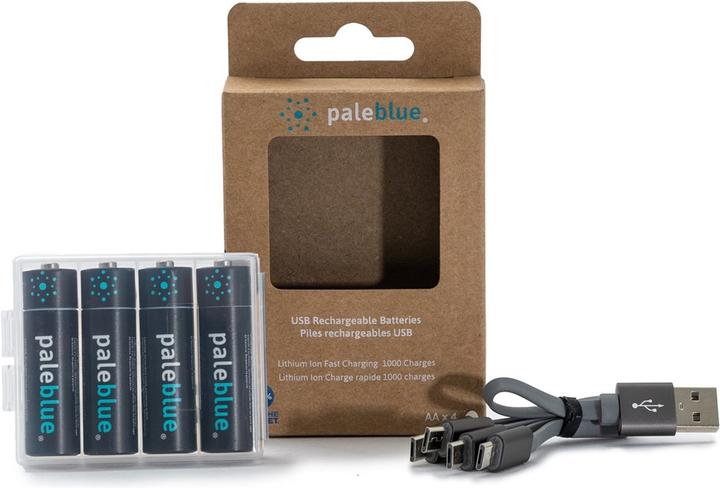 Immagine prodotto Pale Blue AA, confezione da 4 (4 pz., AA, 1560 mAh)