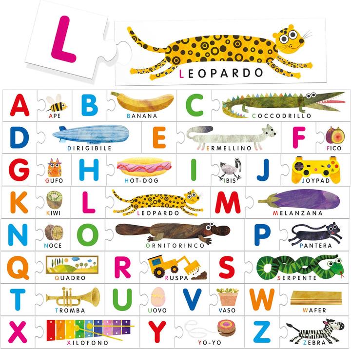 Actual product image Sombo IT Montessori Alfabeto Tattile (Italian)