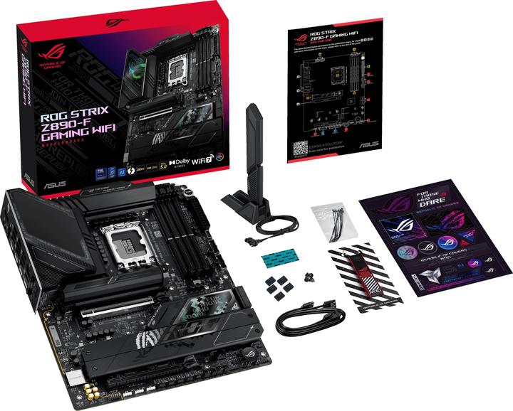 Image du produit ASUS MB Rog Strix Z890-F Gaming Wifi (LGA 1851, Intel Z890, ATX)
