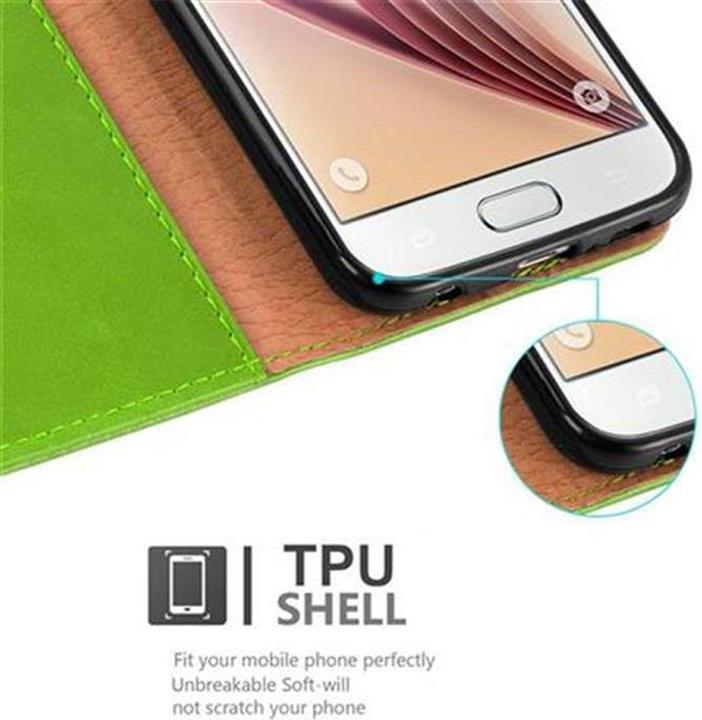 Immagine prodotto Cadorabo Copertina di lusso del libro (Samsung Galaxy S6)