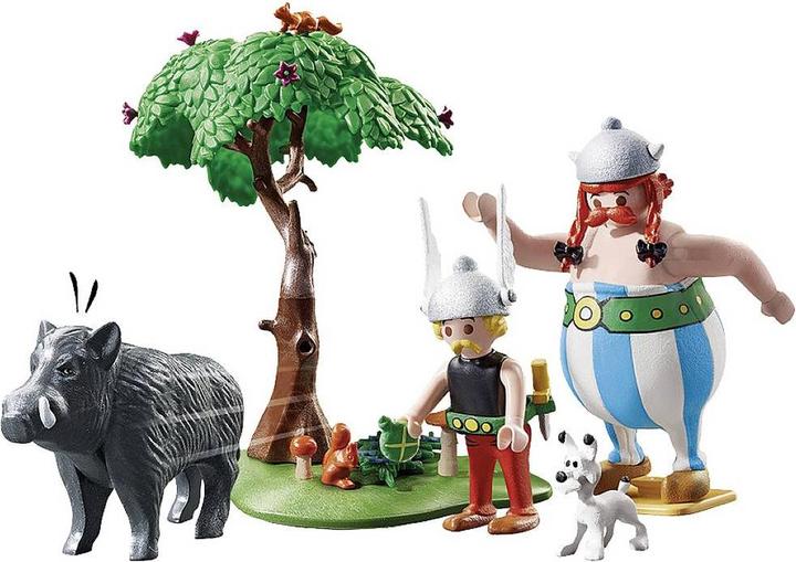 Image du produit Playmobil Chasse au sanglier (71160, Playmobil Astérix)