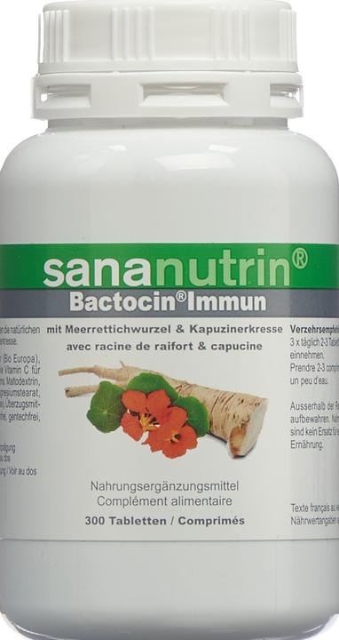 Actual product image Sananutrin Bactocin (300 Piece, Pills, 129 g)