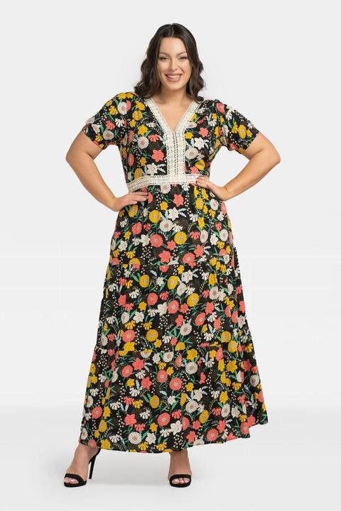 Actual product image Karko Plus-size dresses model (M)