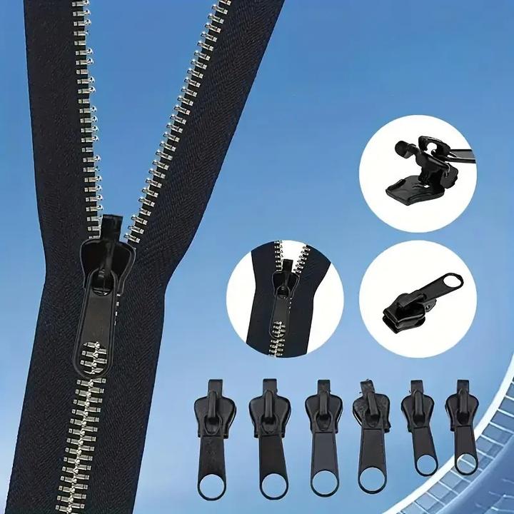 Actual product image Cbx 6 replacement zip pullers, zip fastener replacement zipper