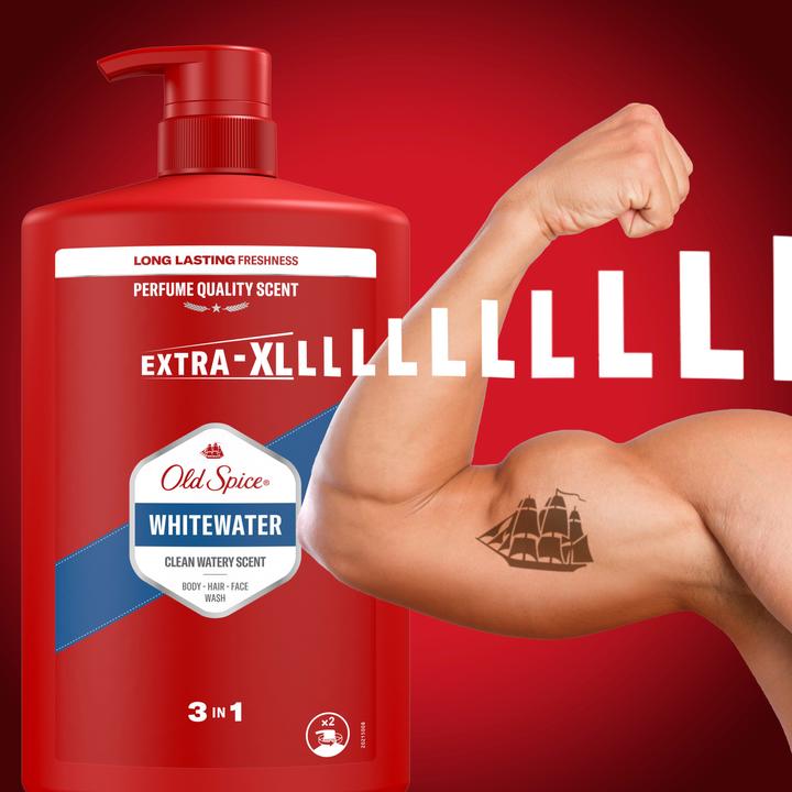 Actual product image Old Spice Whitewater (1000 ml)